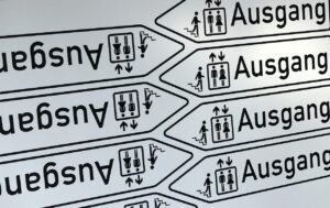 Beschilderungskonzepte